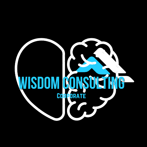 Wisdom consulting corporate Logo