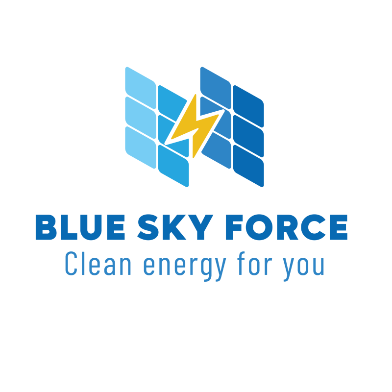 Blue sky force Company Logo