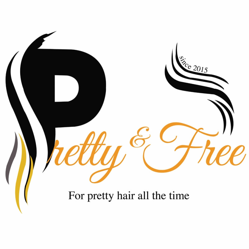PRETTY AND FREE Logo