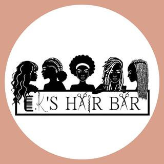 E.k's HAIR BAR Company Logo