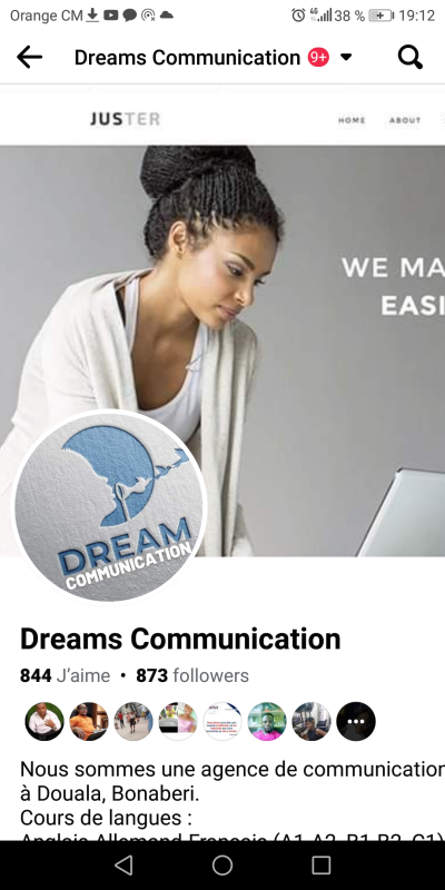 DREAMS COMMUNICATION Logo