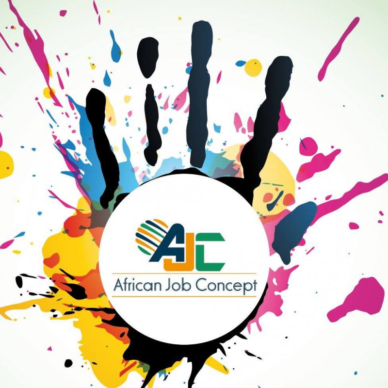 African Job Concept Logo