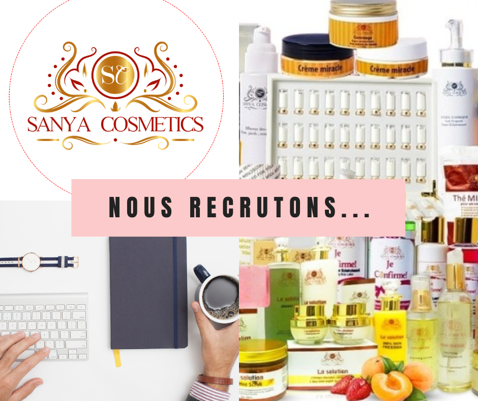 Sanya Cosmetics & DIETETICS Logo