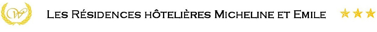 LES RÉSIDENCES HÔTELIÈRES MICHELINE ET EMILE Company Logo