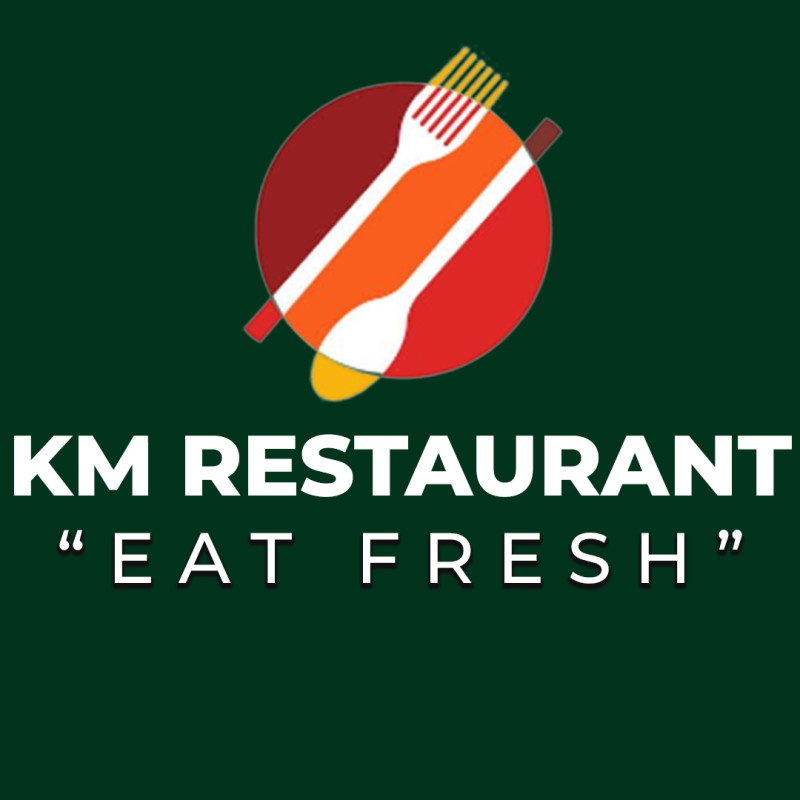 KM RESTAURANT Logo